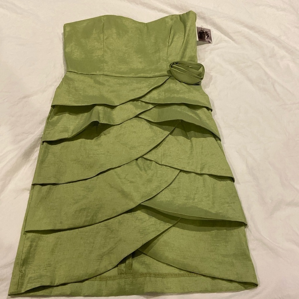 VINTAGE IXIA strapless dress. Size large. NWT​​​​​​​​​